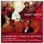 the album cover for Saint-Saens / Kantorow / Escaich - Symphonies 2 (Hybr)