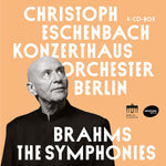 the album cover for Brahms / Eschenbach / Konzerthausorchester Berlin - Symphonies (4pk)