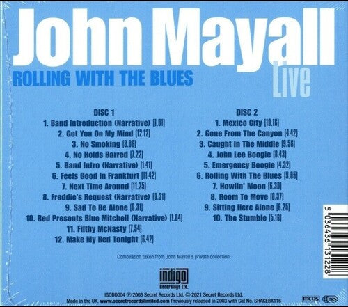 John Mayall - Rolling With The Blues (CD)