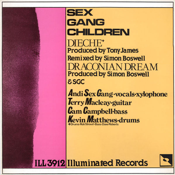 Sex Gang Children : Dieche (12", Maxi)