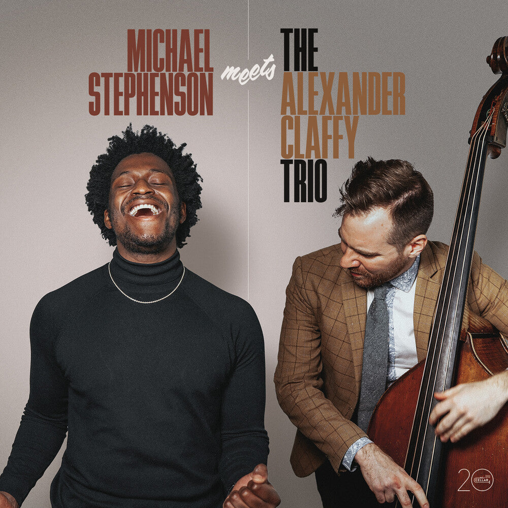 the album cover for Michael Stephenson - Michael Stephenson Meets The Alexander Claffy Trio