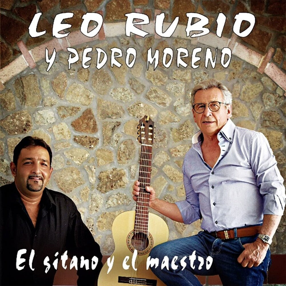the album cover for Leo Rubio/ Moreno,Pedro - El Gitano Y El Maestro (Spa)