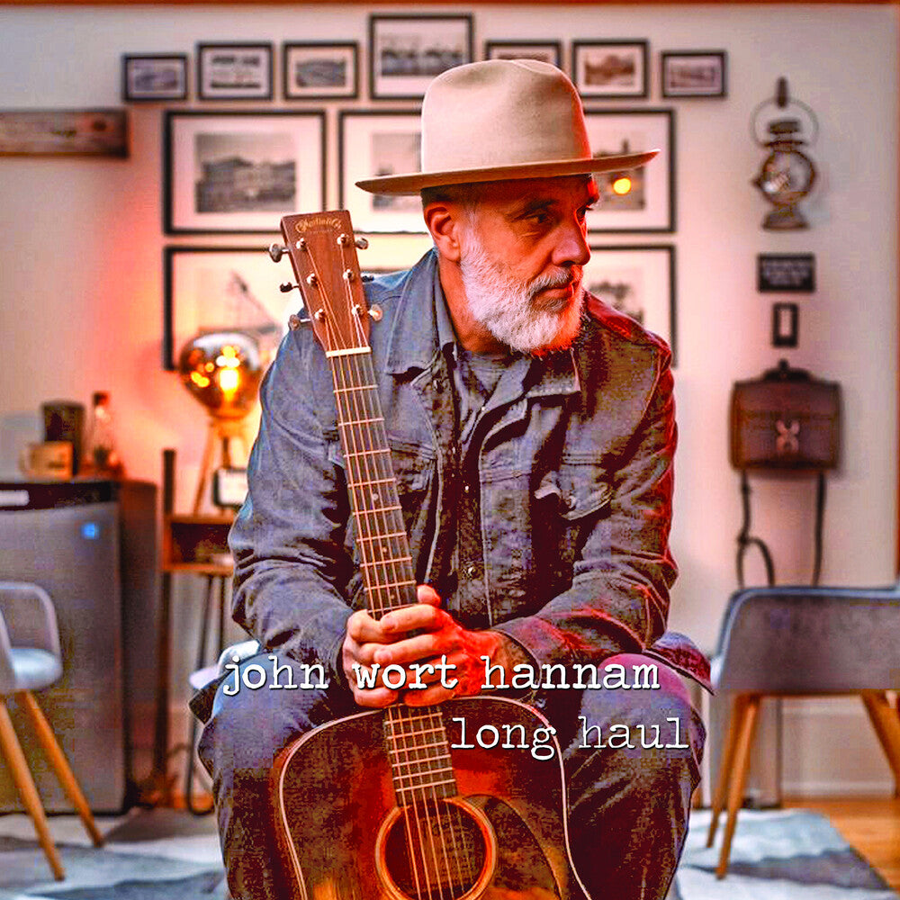 the album cover for John Wort Hannam - Long Haul