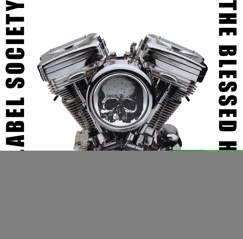 the album cover for Black Label Society - Blessed Hellride