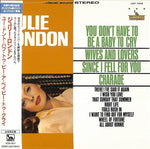 the album cover for Julie London - You Don't Have To Be A Baby To Cry (Paper Sleeve)