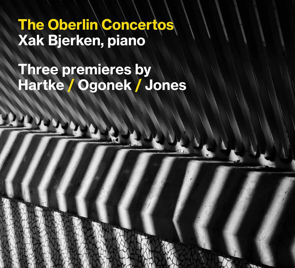 the album cover for Hartke / Bjerken / Weiss - Oberlin Concertos
