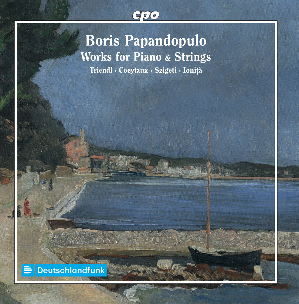 the album cover for Papandopulo / Triendl / Ionita - Works For Piano & Strings