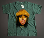 Erykah Badu Vintage RnB Music T-Shirt - Classic Retro Tee