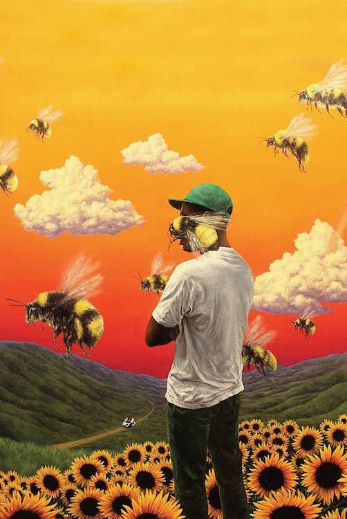Tyler TC Flowerboy Album Cover Music Poster Size 24X36