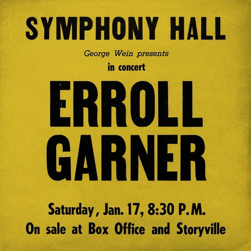 Erroll Garner - Concierto en el Symphony Hall (Vinilo)