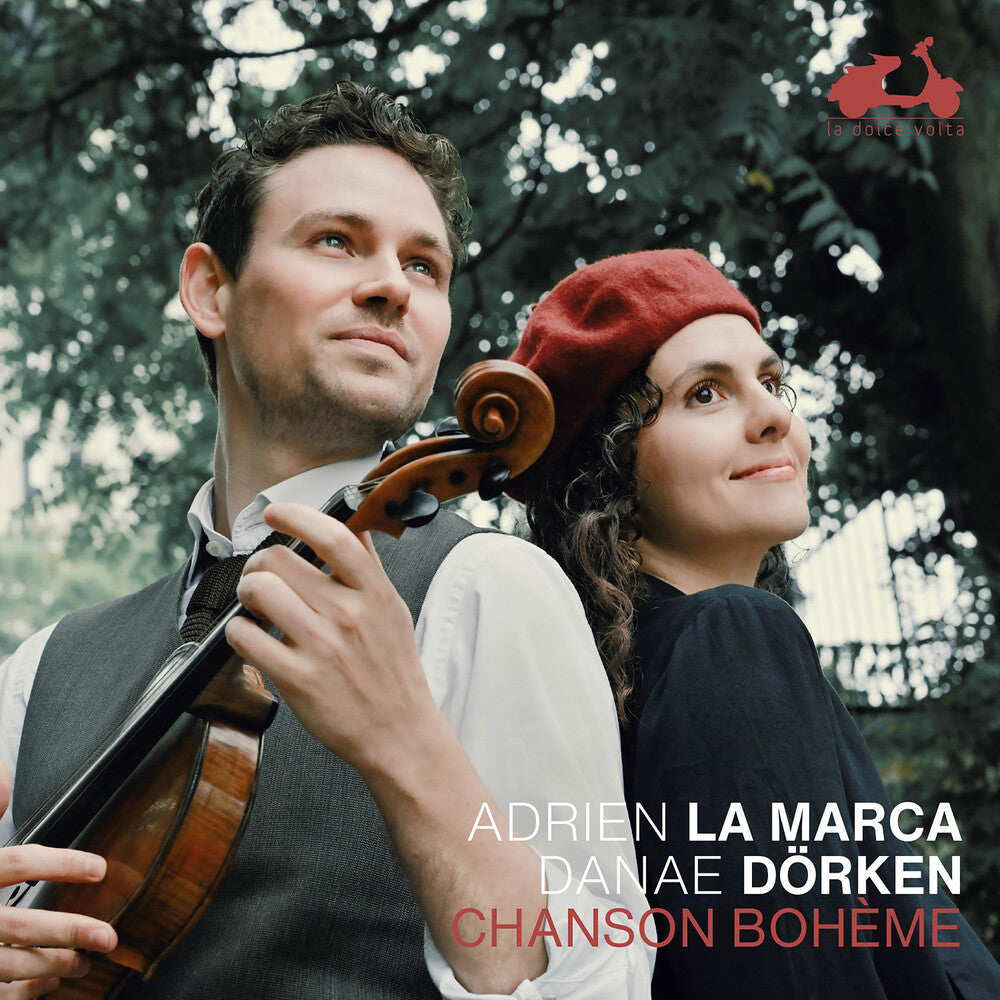 the album cover for Adrien La Marca - Chanson Boheme
