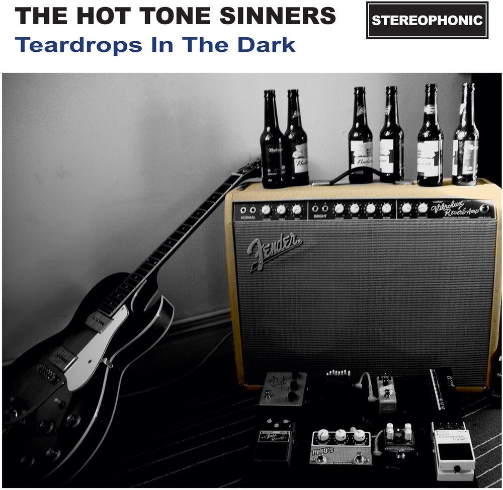 the album cover for Hot Tone Sinners - Teardrops In The Dark (Uk)