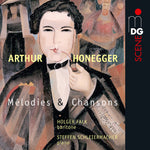 the album cover for Honegger / Schleiermacher - Melodies Et Chansons