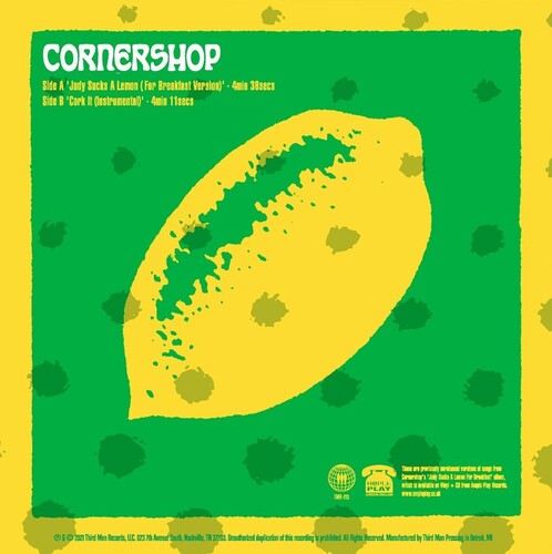 Cornershop - Judy Sucks A Lemon b/w Cork It (Vinyl)