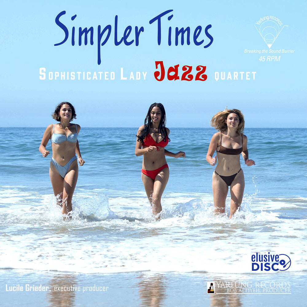 the album cover for Sophisticated Lady Jazz Quartet - Simpler Times