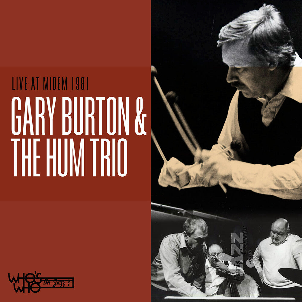 the album cover for Gary Burton/ Hum Trio - Live At Midem 1981 (Mod)