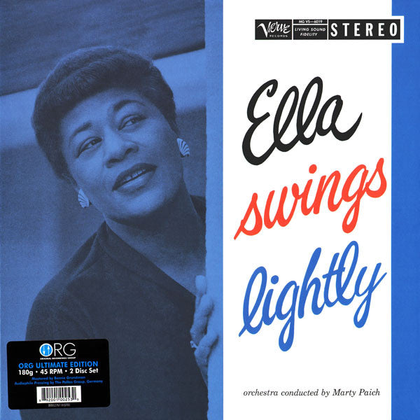 Ella Fitzgerald : Ella Swings Lightly (2x12", Album, Ltd, RE, Num)