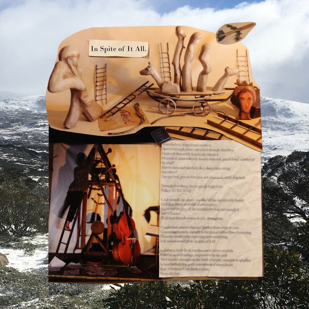 the album cover for Brendan Keller-Tuberg - In Spite of It All