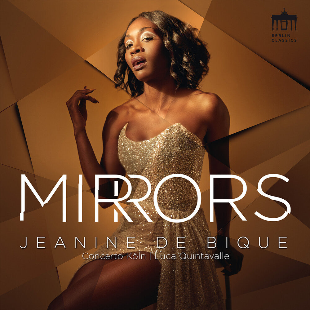 the album cover for Broschi / De Bique / Quintavalle - Mirrors