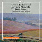 the album cover for Paderewski / Piotr Plawner / Piotr Salajczyk - Violin Sonatas