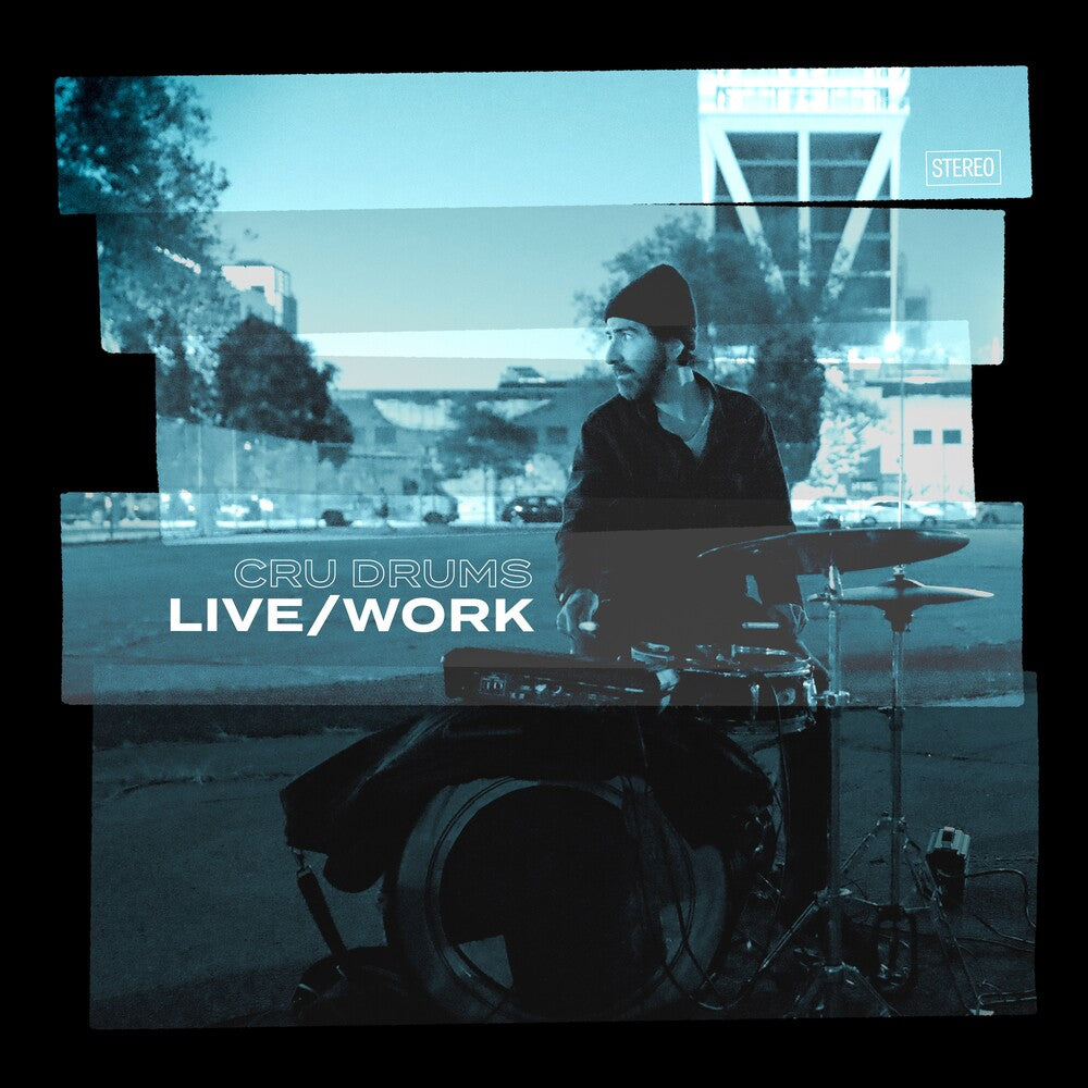 the album cover for Cru Drums - Live/Work