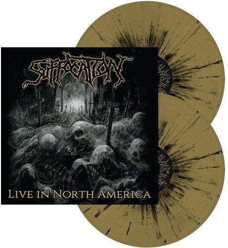 Suffocation - En vivo en Norteamérica (IEX) (Vinilo con salpicaduras doradas y negras)