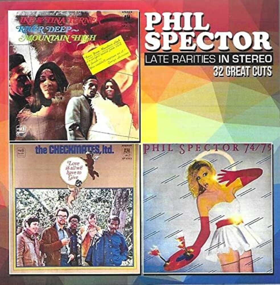 the album cover for Phil Spector - Late Rarities In Stereo