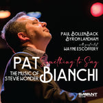 the album cover for Pat Bianchi - Something To Say - The Music Of Stevie Wonder