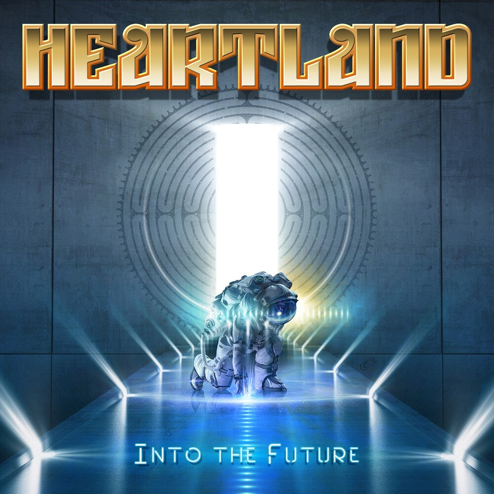 the album cover for Heartland - Into The Future