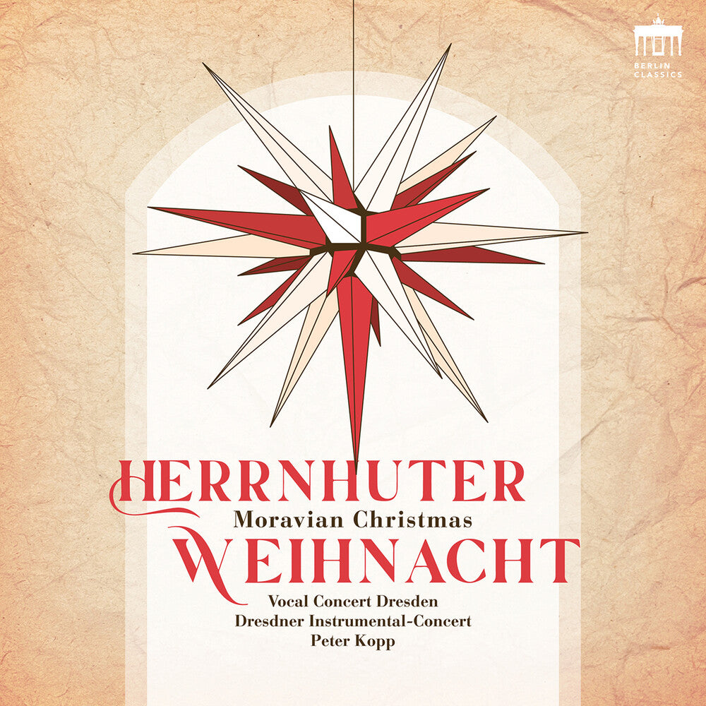 the album cover for Herrnhuter Weihnacht / Various - Herrnhuter Weihnacht / Various