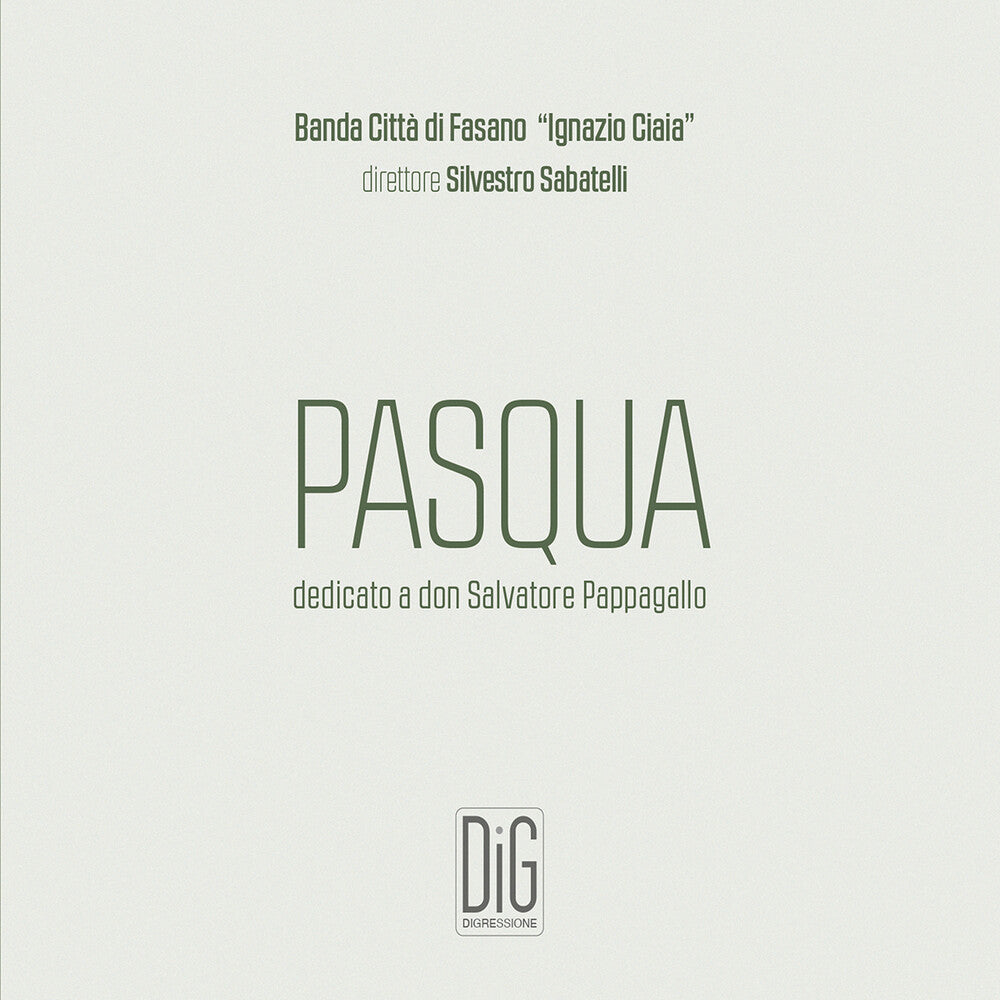 the album cover for Pasqua / Various - Pasqua / Various