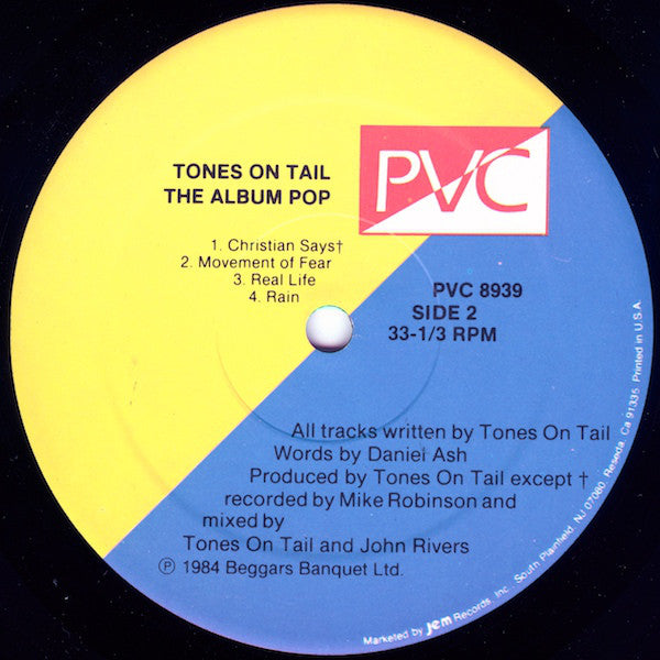 Tones On Tail : The Album Pop (LP, Comp)