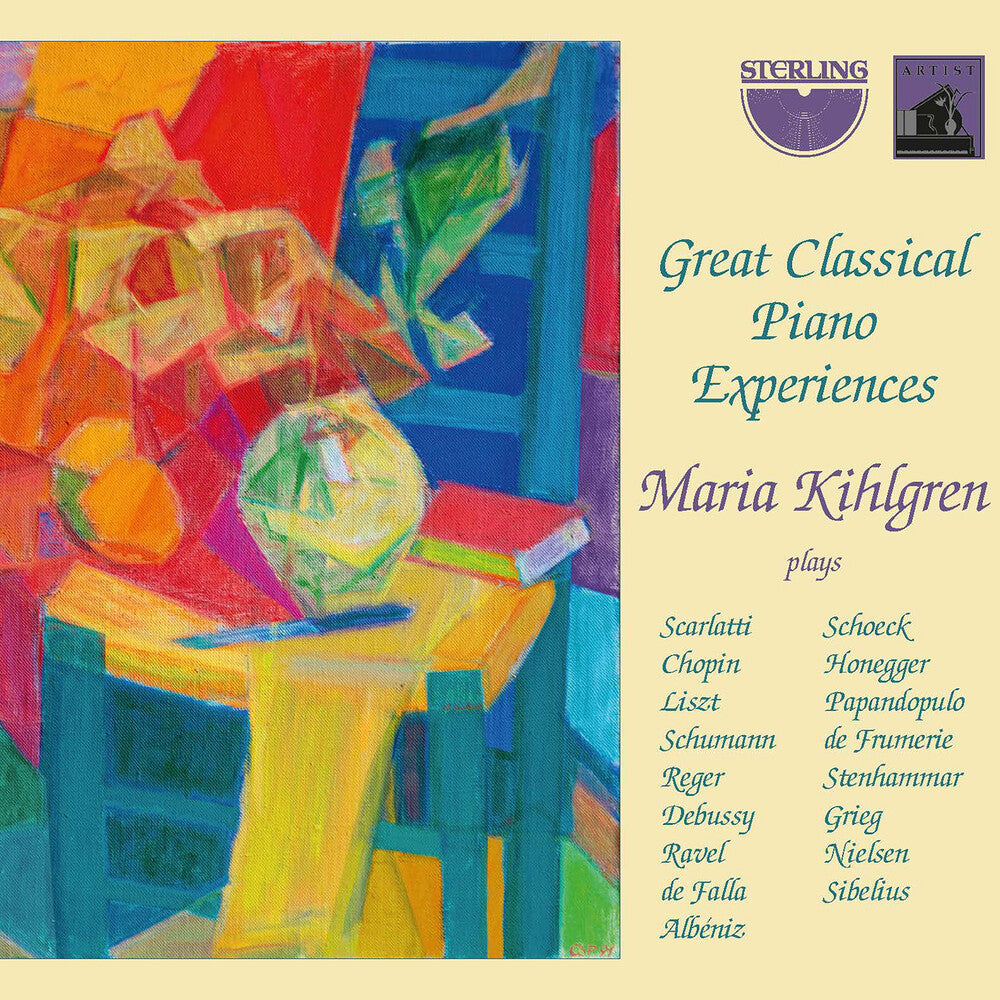 the album cover for Great Classical Piano / Various (4pk) - Great Classical Piano / Various (4pk)
