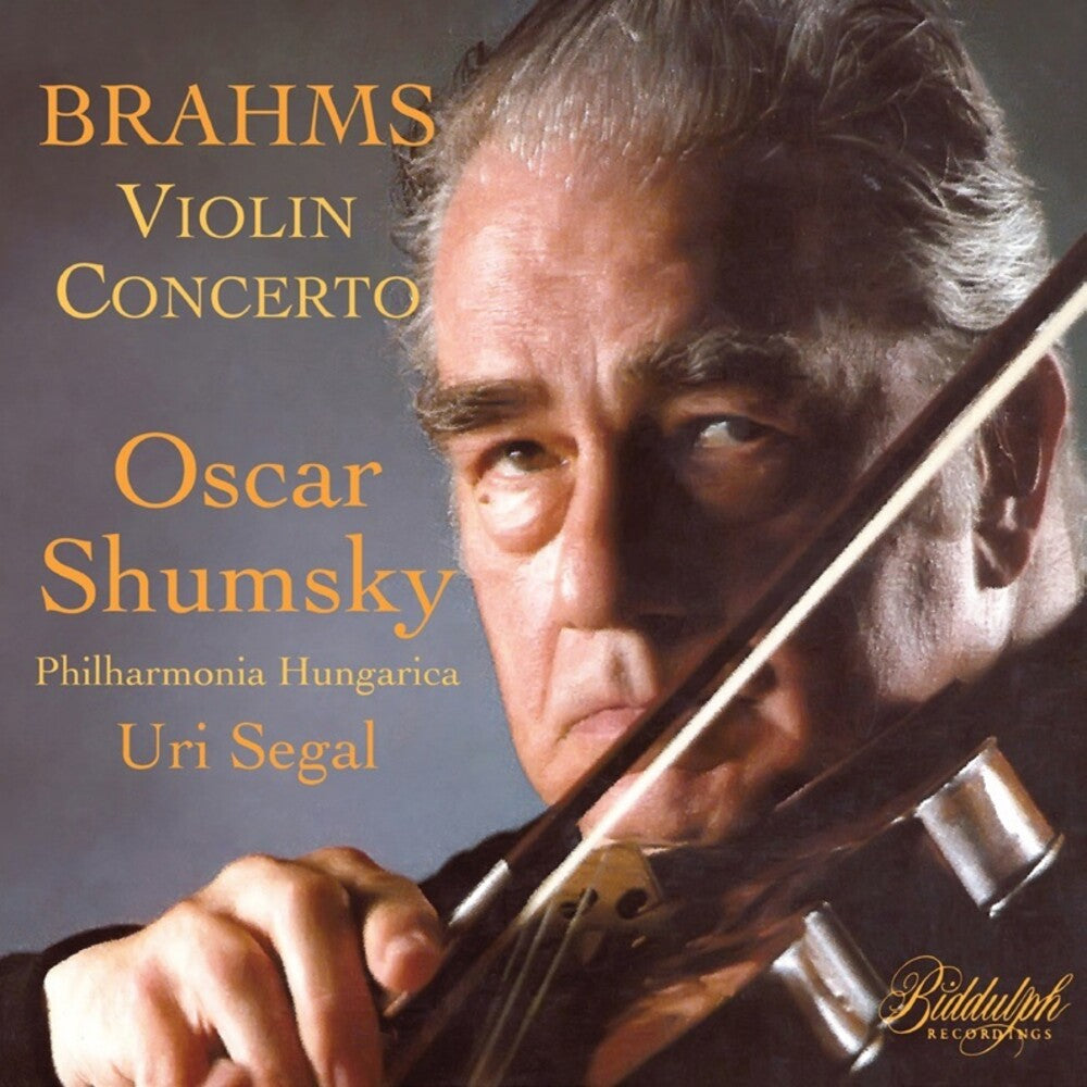 the album cover for Brahms / Shunmsky / Segal - Violin Concerto