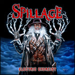 the album cover for Spillage - Electric Exorcist (Red Vinyl)