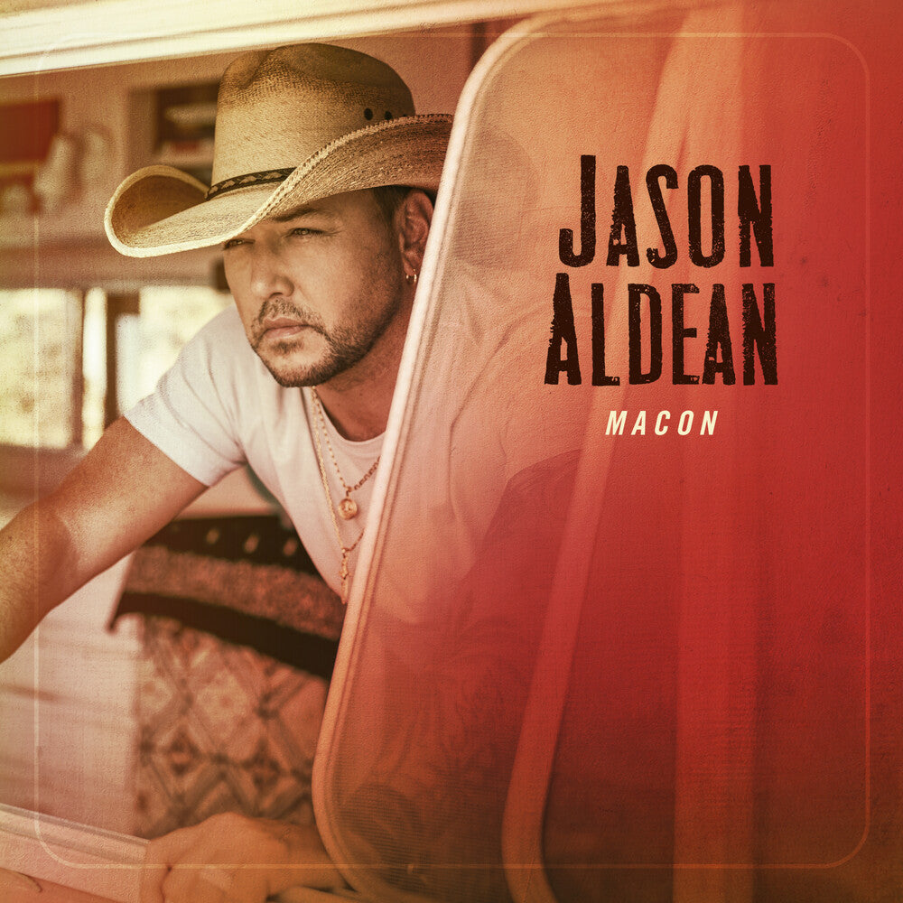 the album cover for Jason Aldean - Macon
