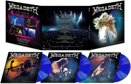 Megadeth - Una Noche en Buenos Aires (Vinilo Azul)