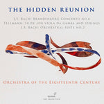 the album cover for Telemann - Hidden Reunion
