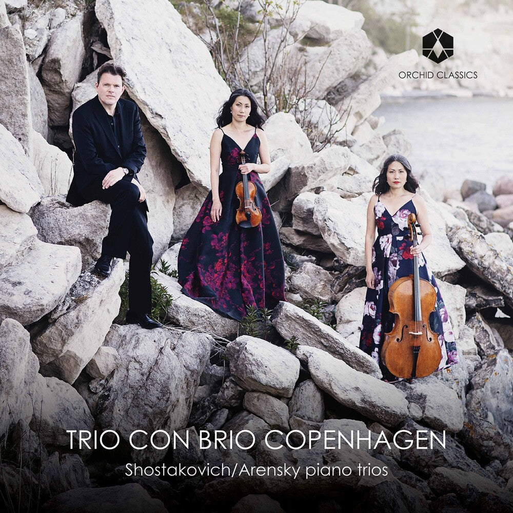 the album cover for Arensky / Trio Con Brio Copenhagen - Piano Trios