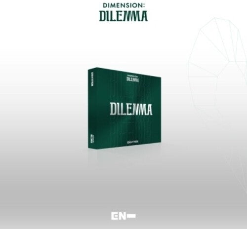 ENHYPEN - Dimension: Dilemma (Versión esencial) (incluye minipóster, tarjeta fotográfica (A), tarjeta fotográfica (B), álbum de fotos de 52 páginas, tapa dura y pegatinas) (CD)