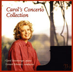 the album cover for Carol Rosenberger - Falla, Hanson, Haydn & Strauss: A Concerto Collection