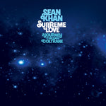 the album cover for Sean Khan - Supreme Love: A Journey Through Coltrane