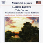 the album cover for James Buswell - Violin Concerto