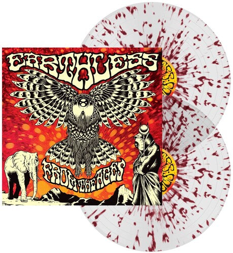 Earthless - From The Ages - Vinilo transparente con salpicaduras rojo oscuro
