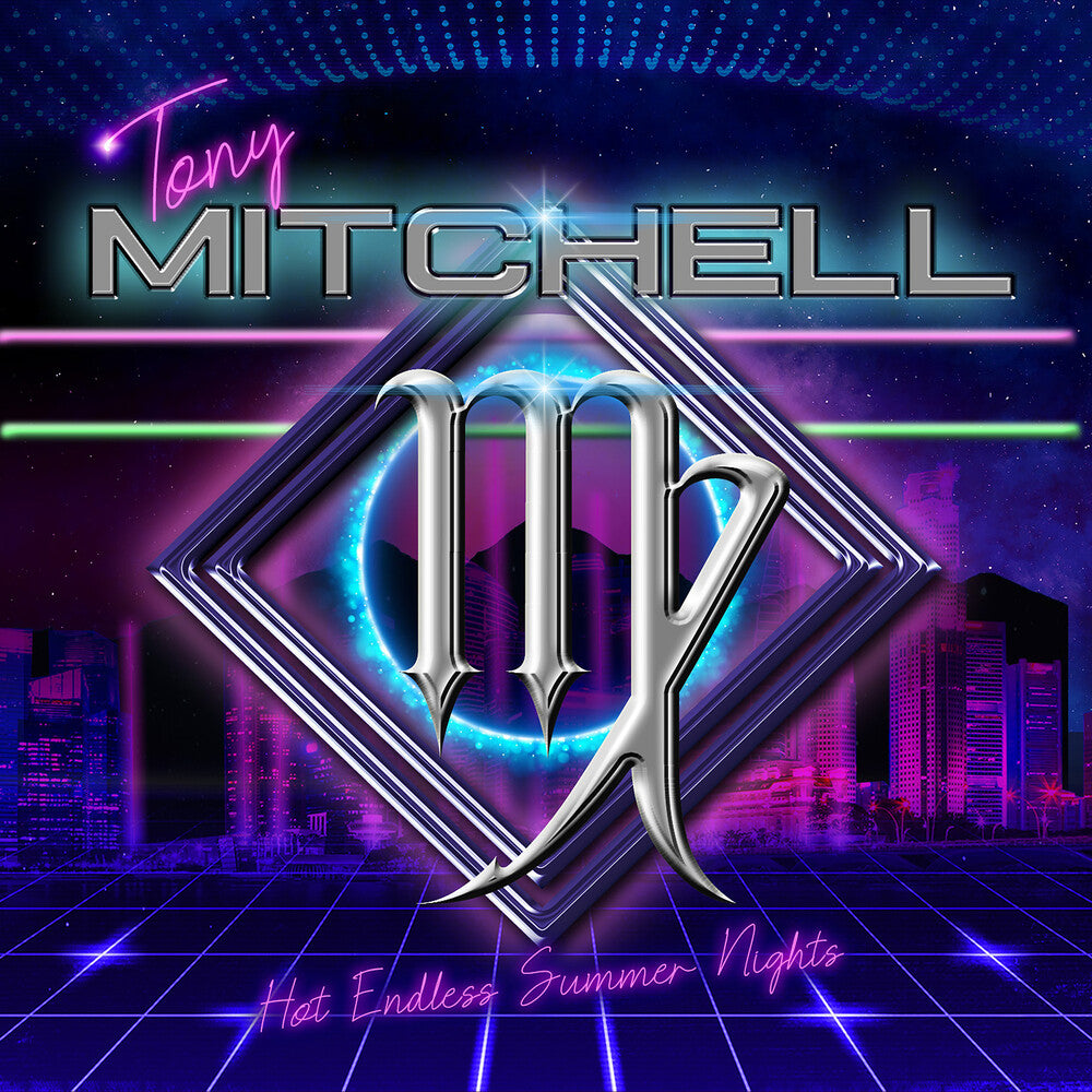 the album cover for Mitchell Tony - Hot Endless Summer Nights
