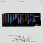 SEVENTEEN - Attacca (CARAT バージョン) (20 ページブックレット、セルフィーフォトカード 4 枚 + 8 ページ歌詞ブック) (CD)