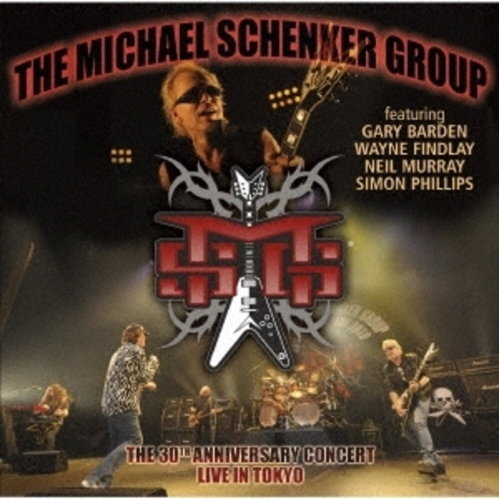 the album cover for The Michael Schenker Group - 30th Anniversary Concert: Live In Tokyo 2010 (Jpn)