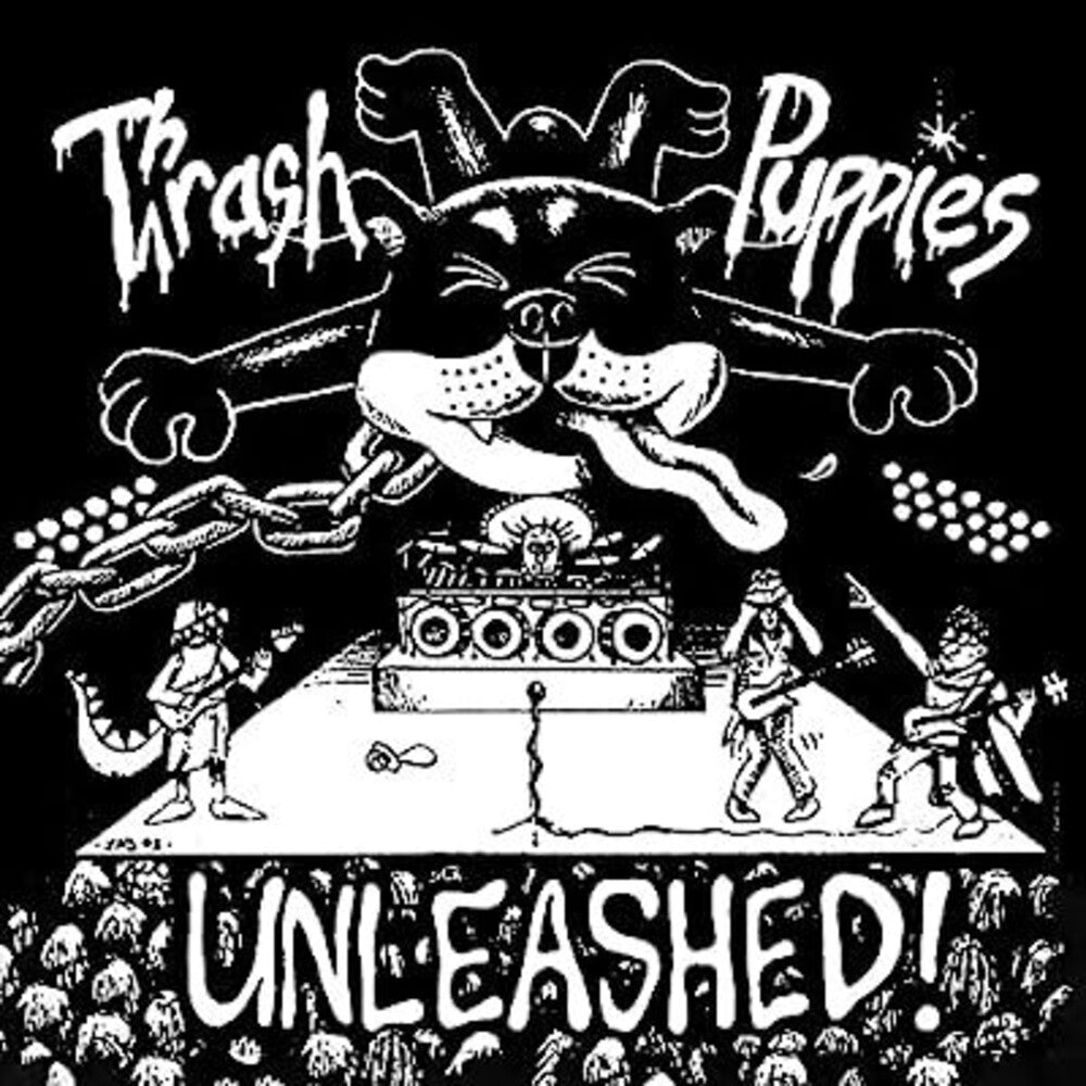 the album cover for Thrash Puppies - Unleashed (Uk)
