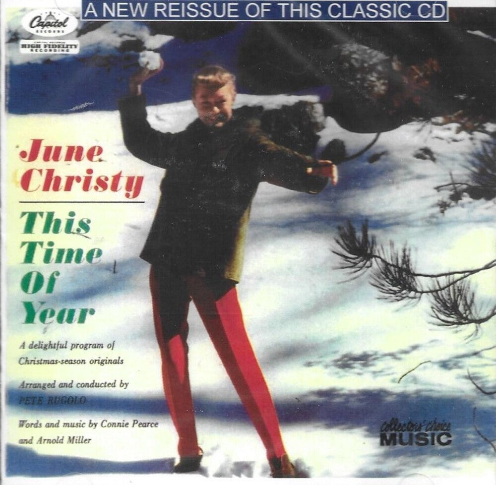 the album cover for June Christy - This Time Of Year