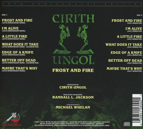 Cirith Ungol - Frost & Fire (CD)